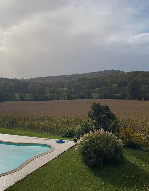 Park Cottage view from the blue room