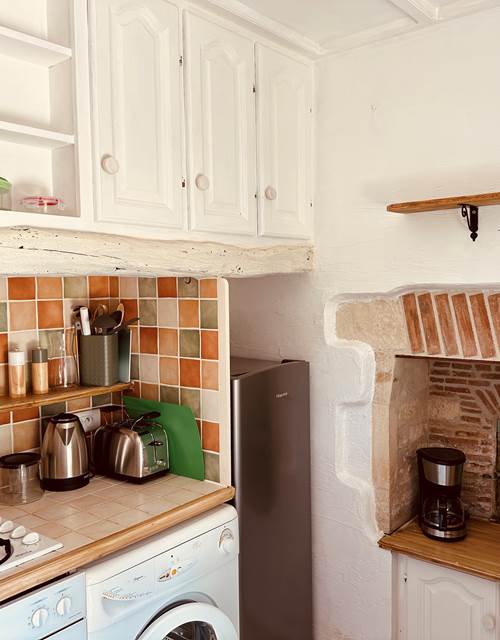 Cuisine vieux four à pain_La Petite Cavalerie