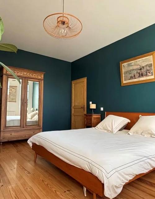 Chambre - Château La Fon du Berger gîte en Haut-Médoc et Pauillac