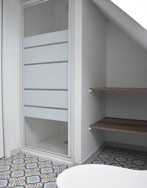 Chambre 3  Salle de Bain (Gite du Presbytère)