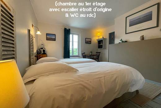 © Au Presbytère de Saigneville - Pieter, la chambre du curé