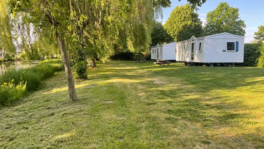 Camping la Voueize Gouzon - mobil home