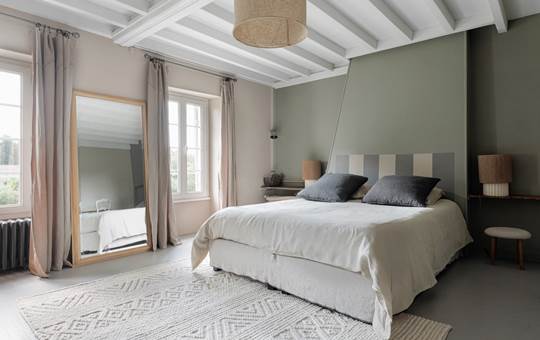 chambre spacieuse et lumineuse orientation sud
