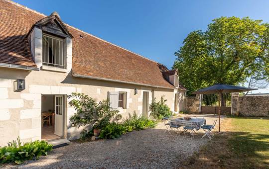 Entrée du gîte du Cerf
