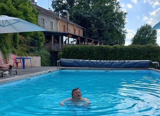 La piscine du Ranch des Lacs 2025