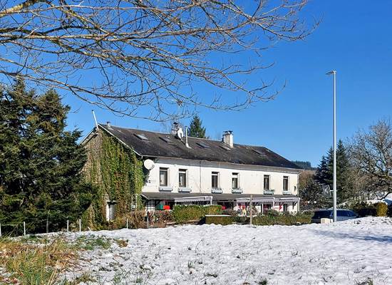 Février, mois d'hiver au Ranch des Lacs