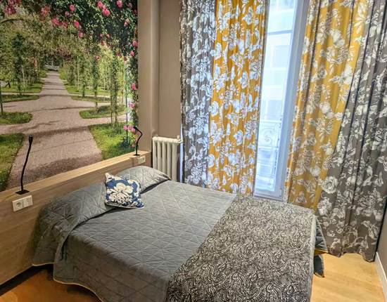 Lit Double Hotel Jean Bart Quartier Latin Paris