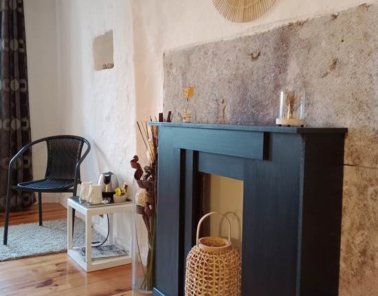 chambre meursault cheminée