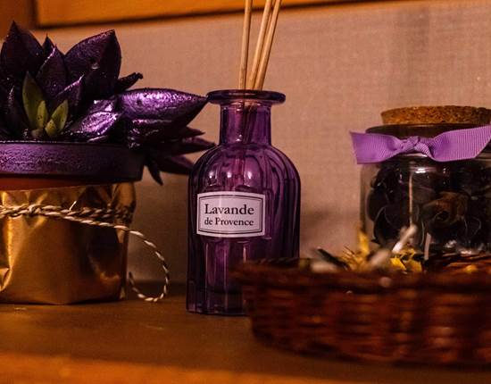 Dortoir  chambre violet