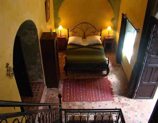 La suite Menthe, vue de la mezzanine