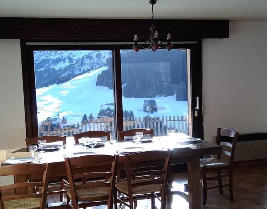 Vue depuis le séjour