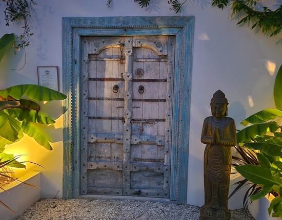 entrée du Jardin des Portes