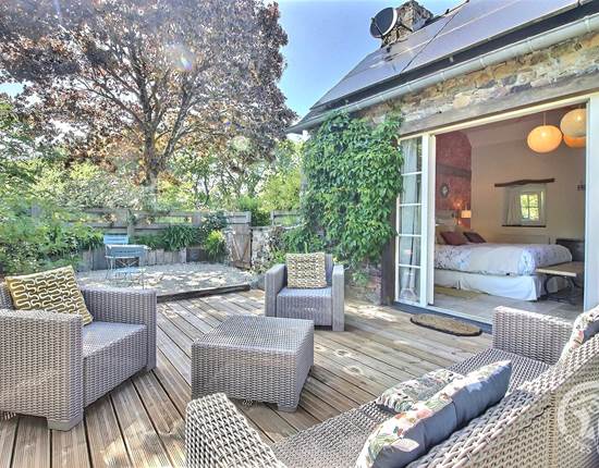 Kergroaz Maner Paimpol Bréhat Terrasse Le Cottage