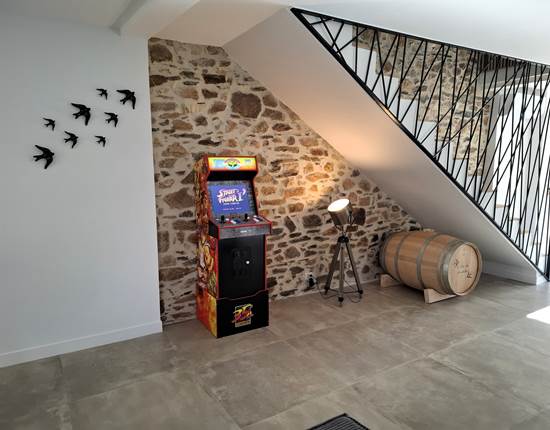 borne d'arcade pour s'amuser clos des hirondelles limousin