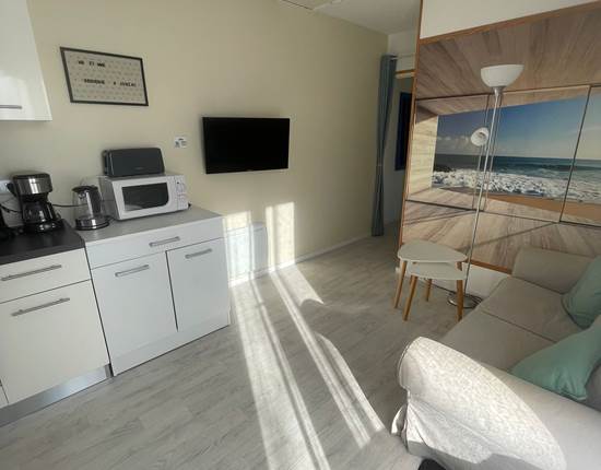 vue salon TV Cerisier