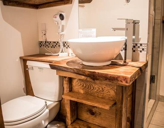 salle de bain privée avec douche