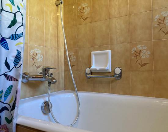 baignoire à l'étage