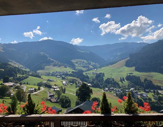 Vue depuis la balcon