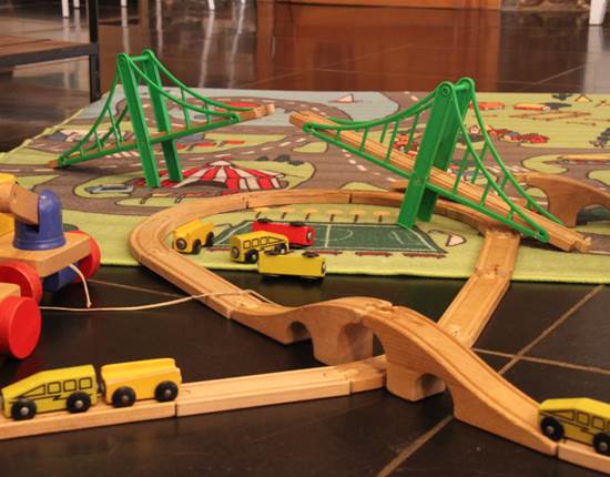 jeu train gros plan