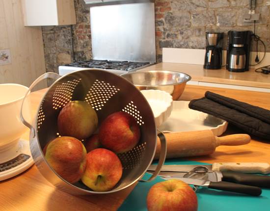 cuisine gros plan