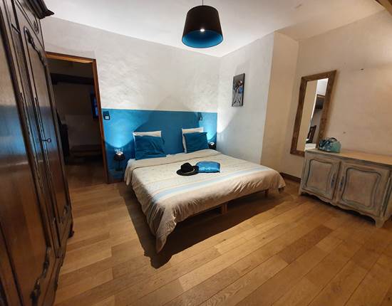 chambre turquoise