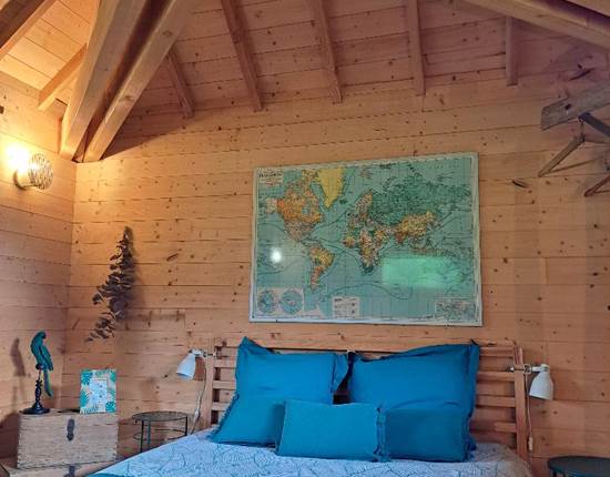 chambre verte Grande Cabane INYAQAB