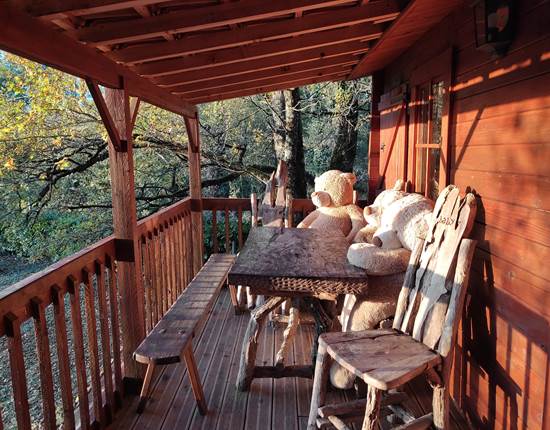 Terrasse la Maison des Bois