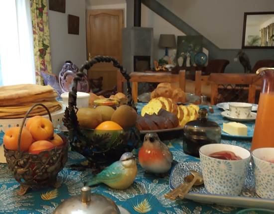 exemple de petit déjeuner d'hiver