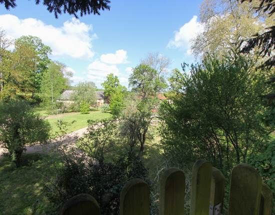 La vue côté parc
