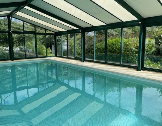 Piscine chaufee