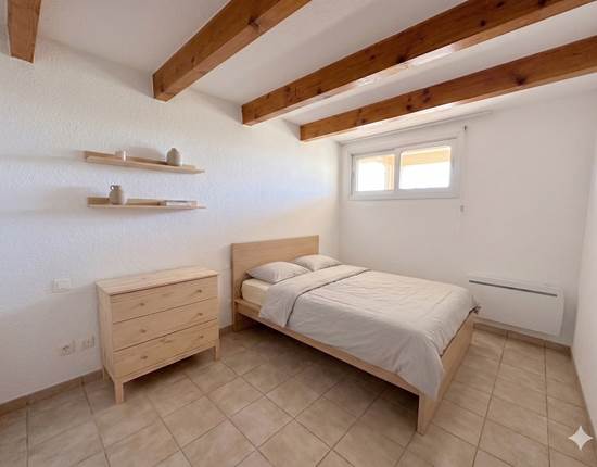 Chambre du bas rénovée