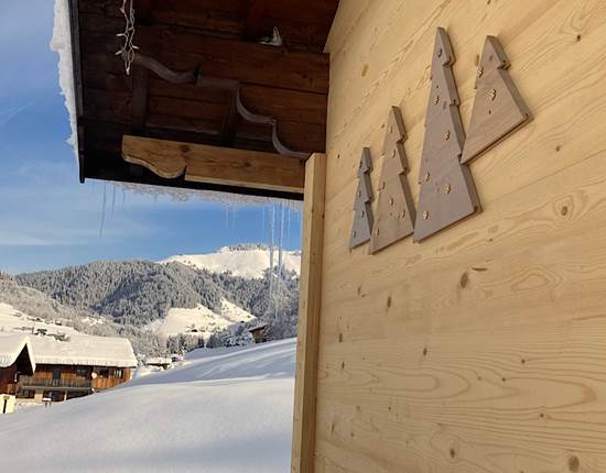 Facade chalet