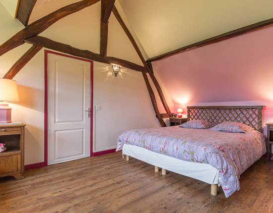 Chambre double - Gîte du Petit Coq - aux3nidsfleuris