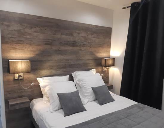 Chambre parentale vue mer