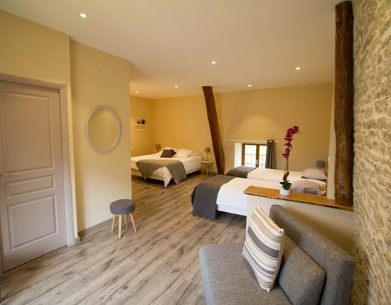 La Maison des Abeilles_chambre Vougeot
