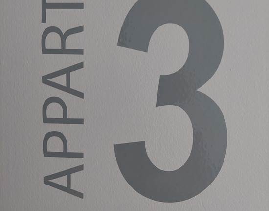 Signalétique Studio 3, 3ème étage