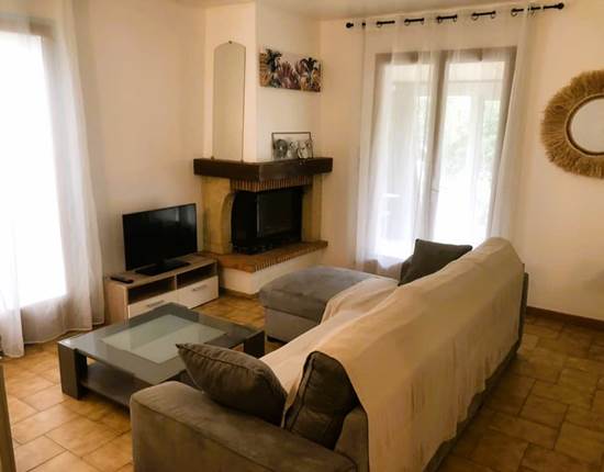 Gîte CARAÏBES espace salon