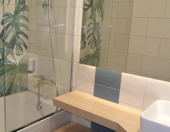 Salle de bain individuelle hotel jean bart paris 6 jardin du luxembourg