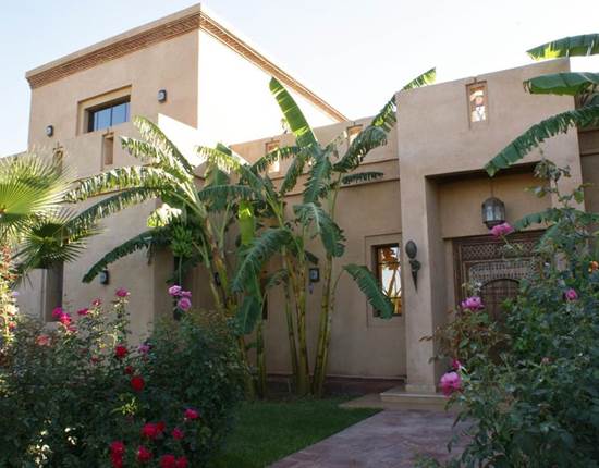 Entrée de la Villa  à Marrakech