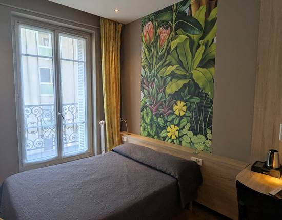 Chambre double hotel jean bart Paris 6