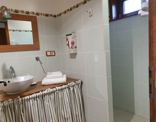 Douche à l'italienne