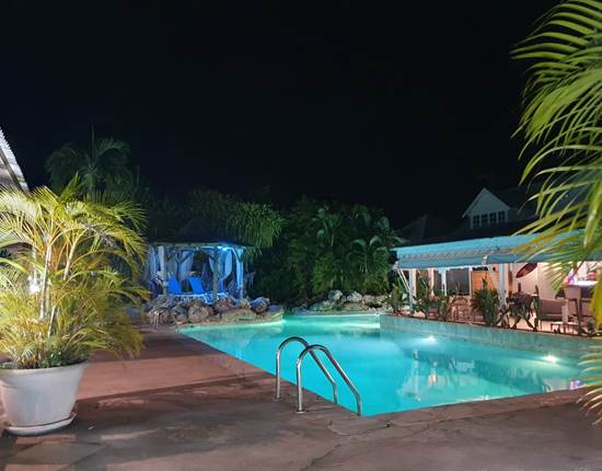 Piscine nuit