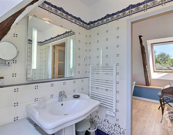 Kergroaz Maner Paimpol Bréhat Cassiopée Salle de bain