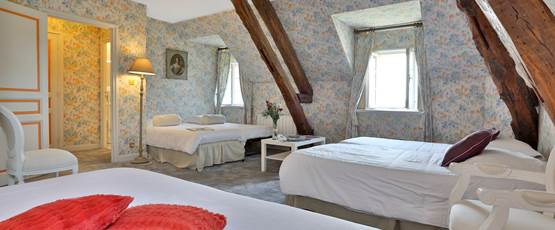 Chambre familiale 15 château 2 à 6 couchages