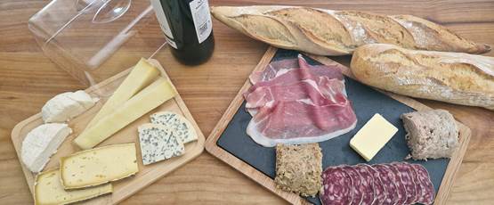 Plateaux de charcuterie et fromages