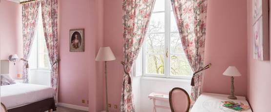 chambre rose