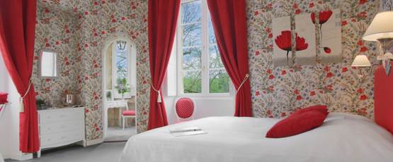 Chambres d'hôtes de charme Coquelicots vue de l'entrée