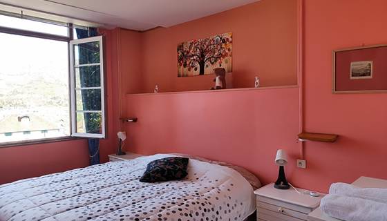 Chambre double avec vue sur les montagnes