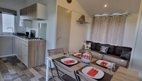 Cuisine salle à manger Mobil-Home