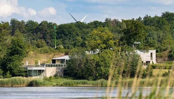 Aquascope vue rive Nord